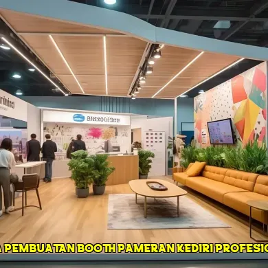 jasa pembuatan booth pameran kediri profesional